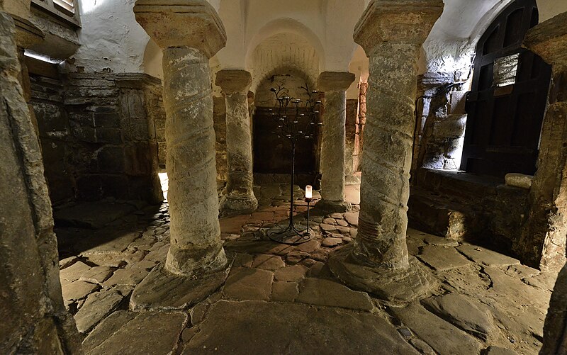 Inside the Anglo-Saxon Church
