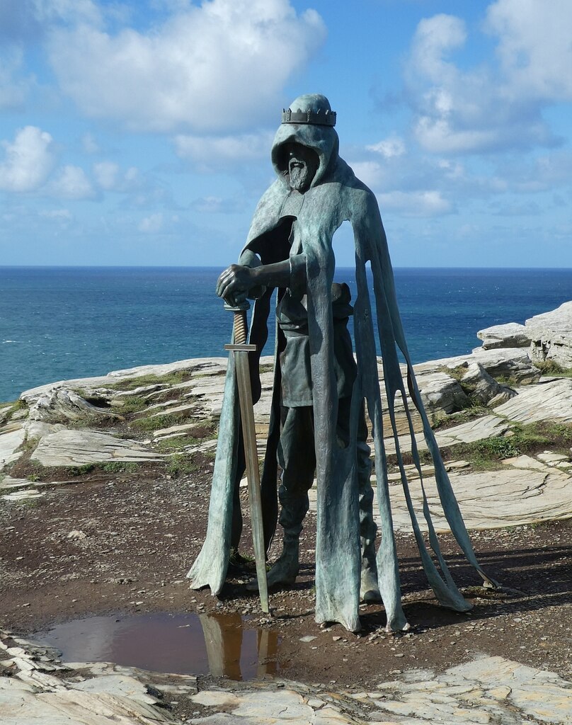 King Arthur statue